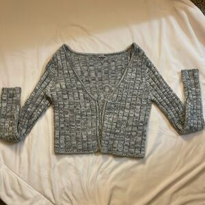 Garage cropped cardigan